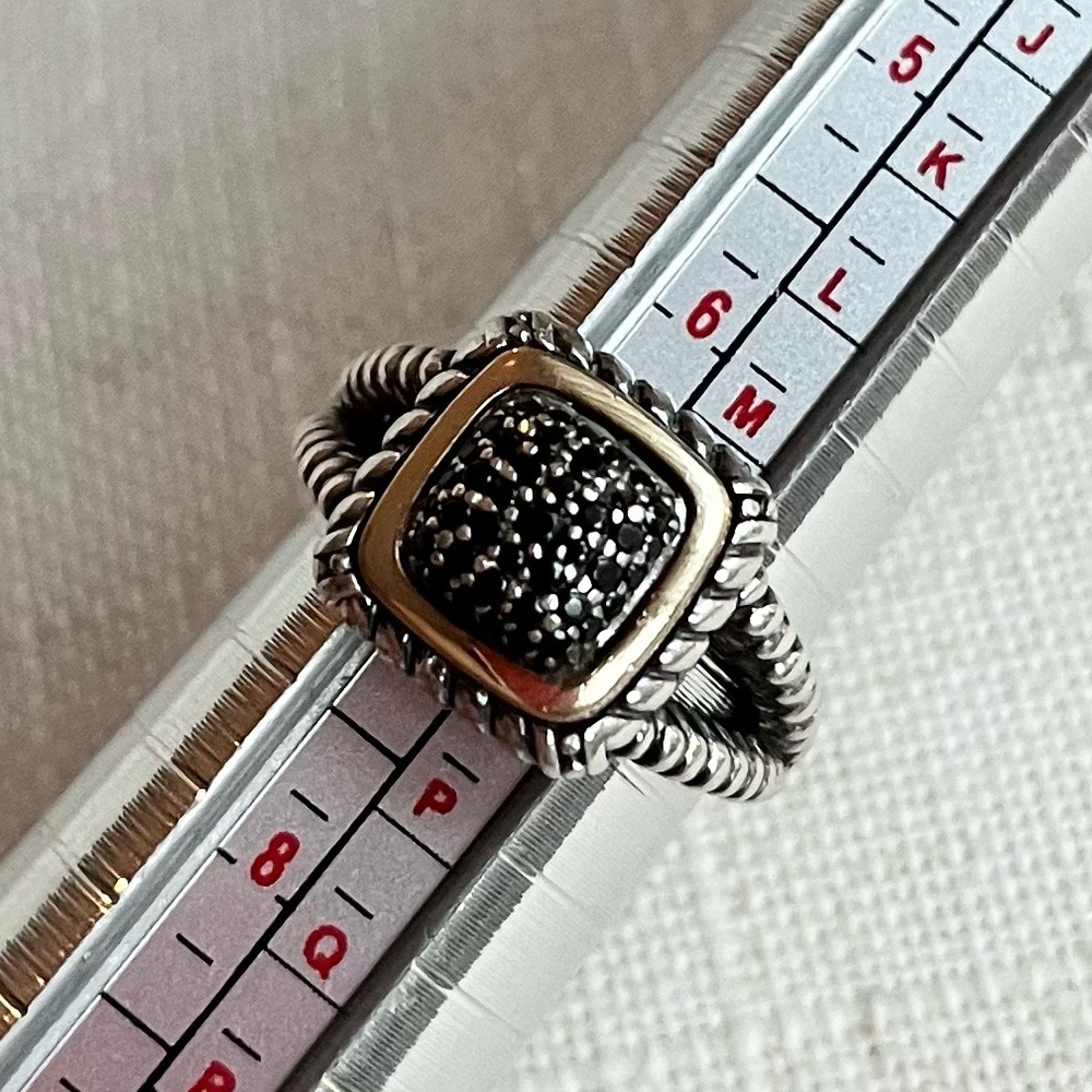 ATR Thailand Silver Onyx ring